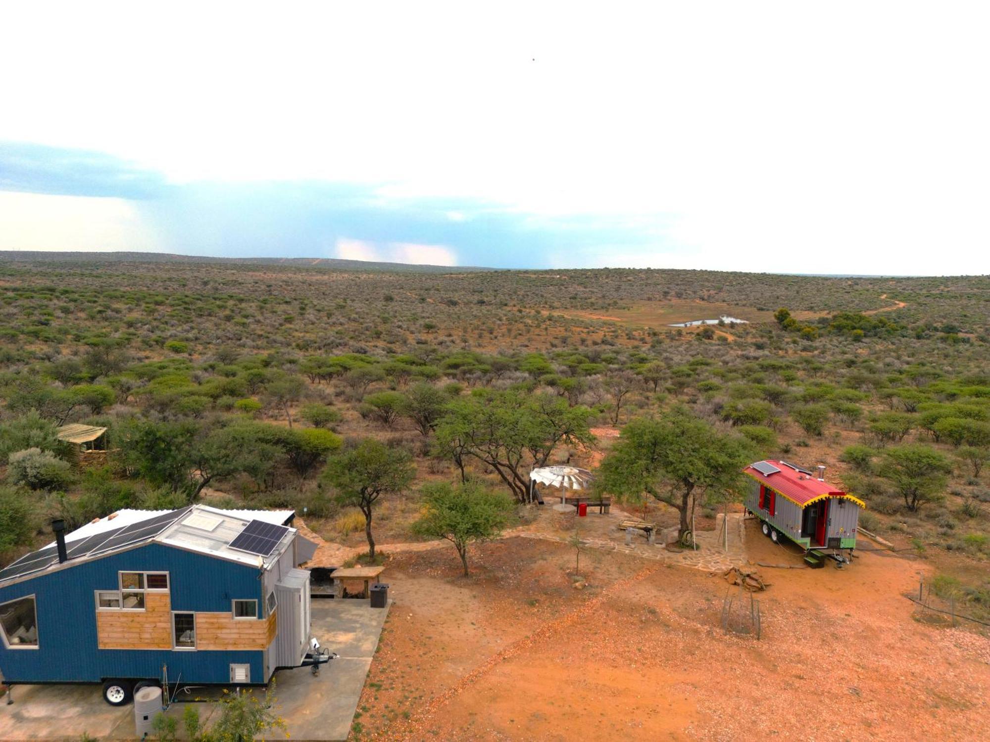 Ferienwohnung Bellatiny, Tiny House & Gypsy Wagon Ondekaremba Exterior foto