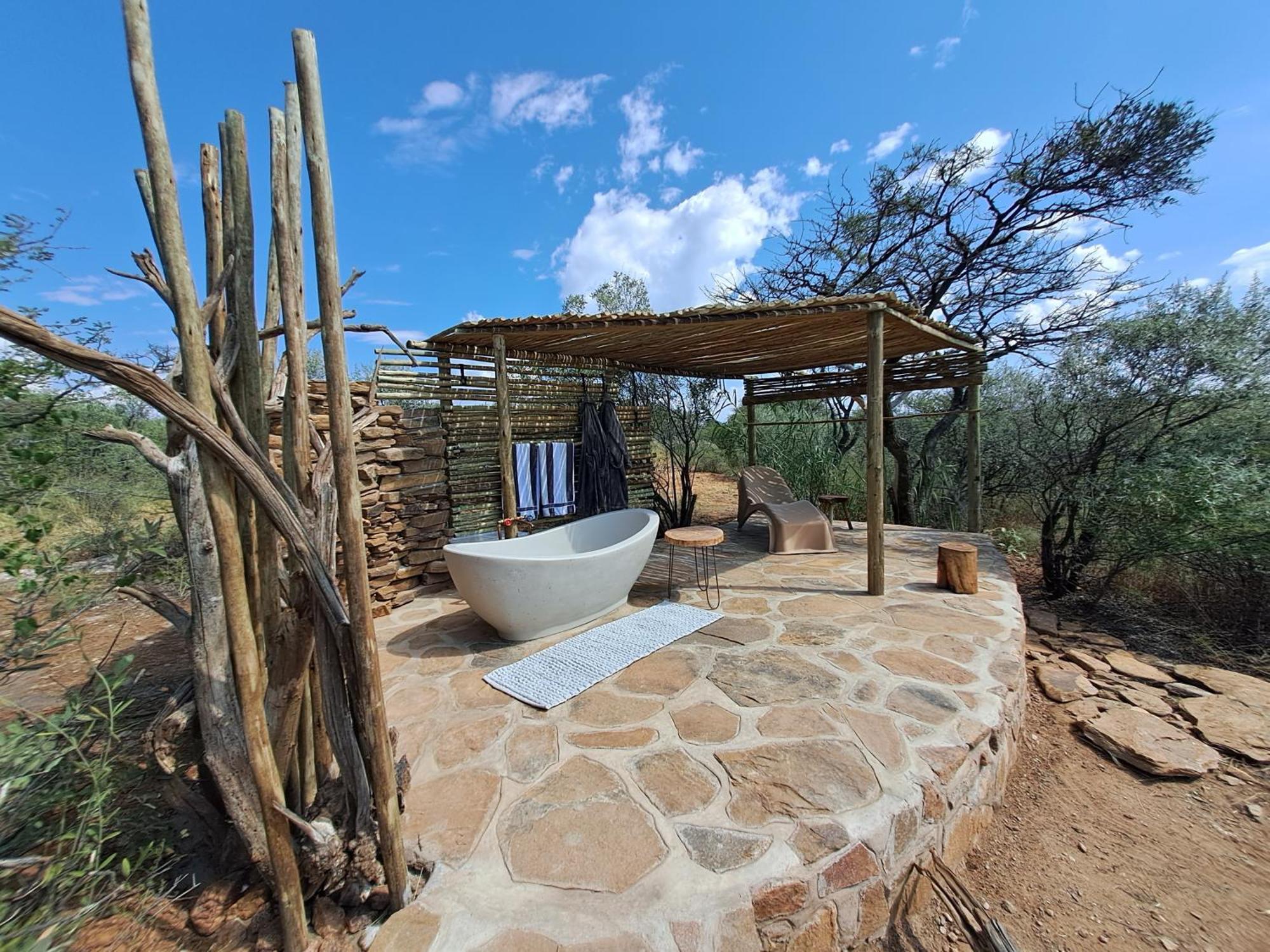 Ferienwohnung Bellatiny, Tiny House & Gypsy Wagon Ondekaremba Exterior foto